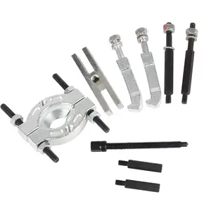 With Red Case 9Pcs Bearing Separator Car Repair Tool Kit Bearing Removal Tool Set Professional Bearing Separator and Puller Set