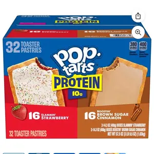 Pop-Tarts Protein Variety Pack, 32 ct