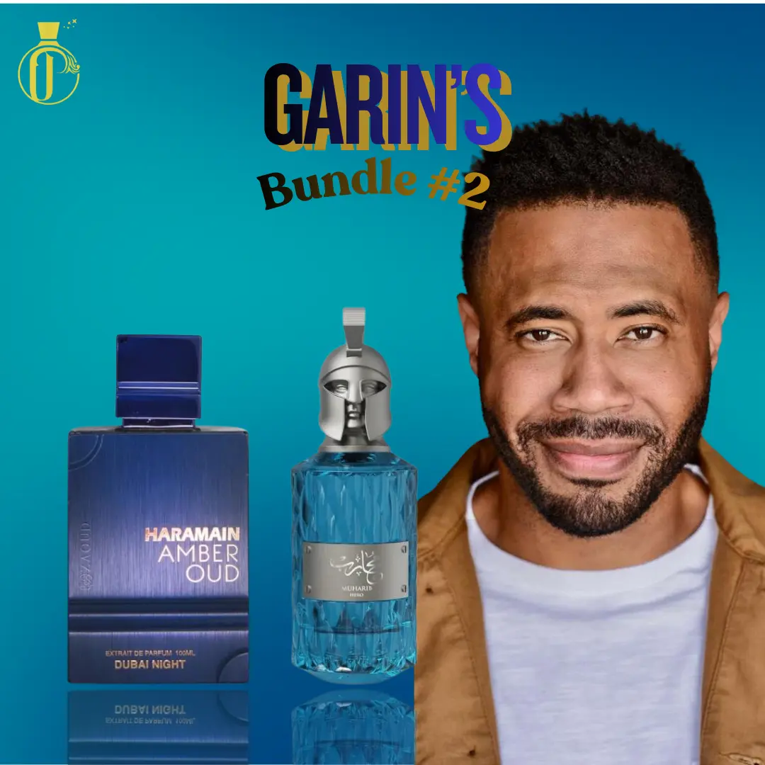 Garins Bundle | Al Haramain Amber Oud Dubai Night + Le Falcone Muharib Hero | Unisex Fragrances | 85ML/100ML | Saffron, Bergamot, Elemi Eau De Parfum |