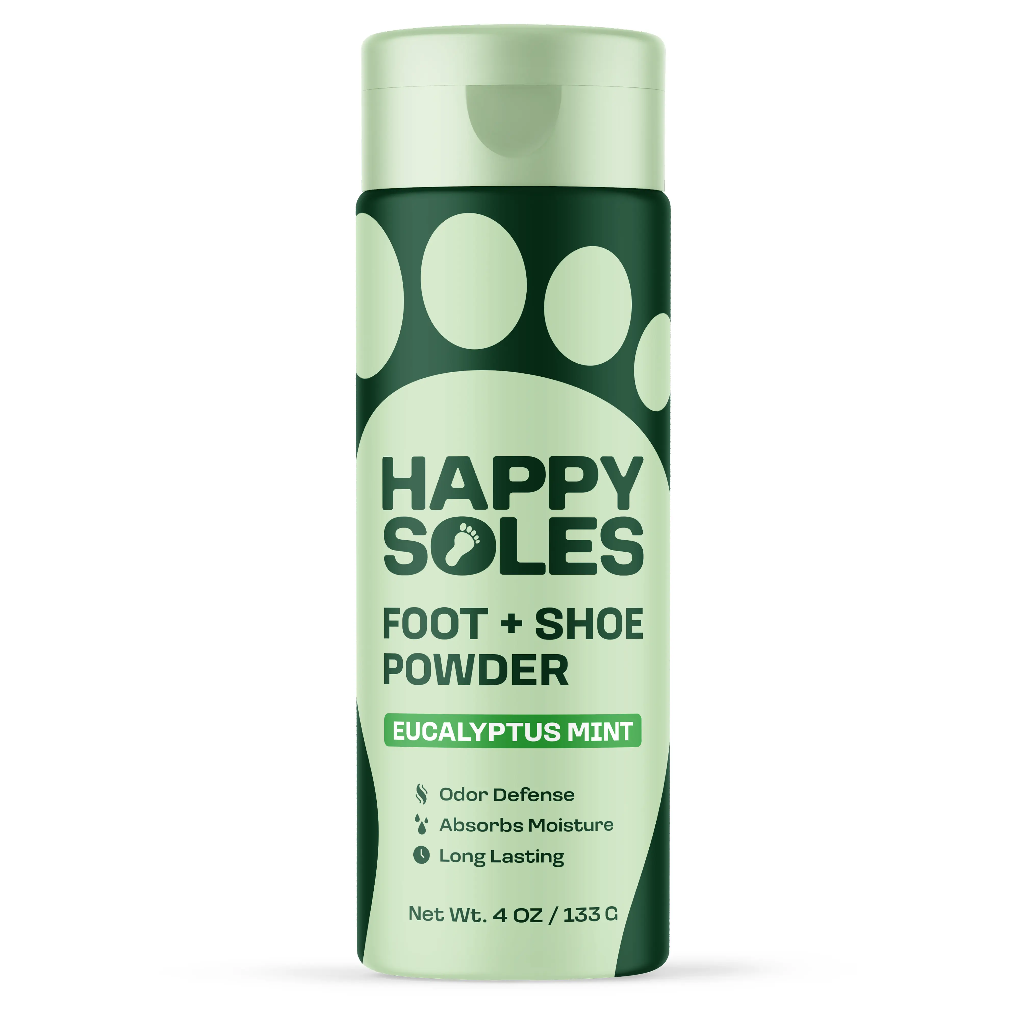 Happy Soles Shoe Powder- 4 oz, Odor Defense Happy Soles Shoe Powder- 4 oz, Odor Defense