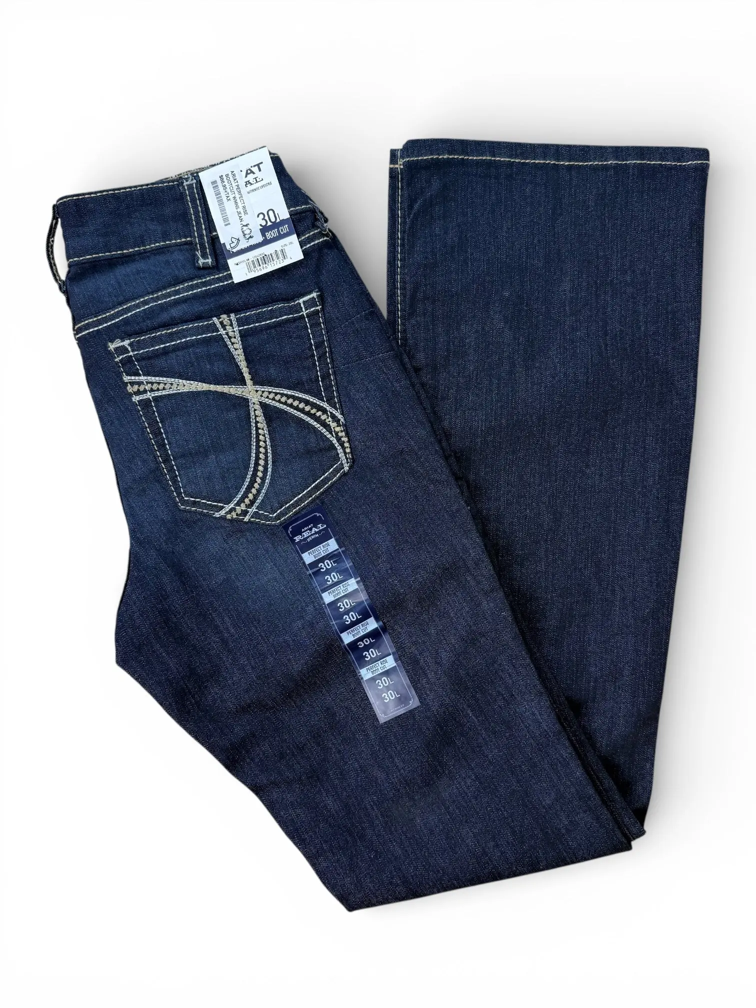 Ariat Women’s Perfect Rise Bootcut Jeans – Dark Wash 10040800