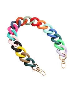 Acrylic Bag Chain, Durable Fashion Accessory, Stylish Chain Strap, Perfect for Handbags & Purses, Great Gift Idea, All-Season Use, Fashionable Chain Strap