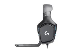 Logitech G432 Wired Gaming Headset, 7.1 Surround Sound, DTS Headphone:X 2.0, Flip-to-Mute Mic, PC (Leatherette) Black/Blue Game Audio Earphones Electronic Logitech G432 Wired Gaming Headset, 7.1 Surround Sound, DTS Headphone:X 2.0, Flip-to-Mute Mic, PC (Leatherette) Black/Blue Game Audio Earphones Electronic