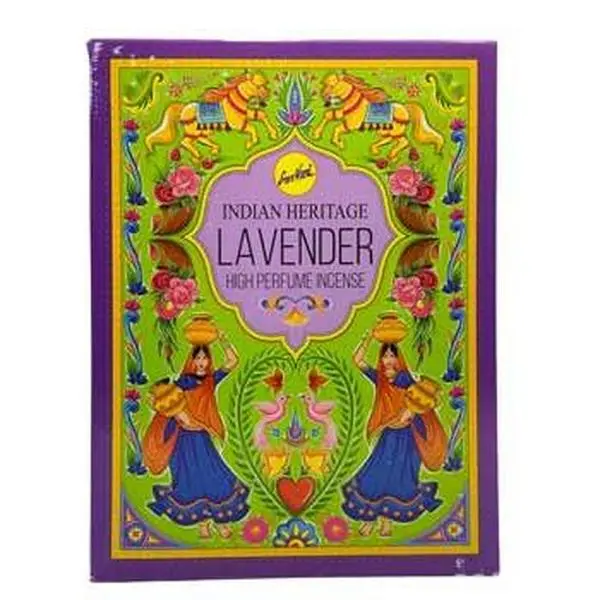 Lavender Incense Sticks Indian Heritage 15 Gm