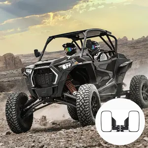 1.75-2 UTV Side Rearview Mirror Compatible with Polaris RZR PRO XP/XP4 1000 800 for Cfmoto for Arctic Cat for Can-am Maverick X3 Installation