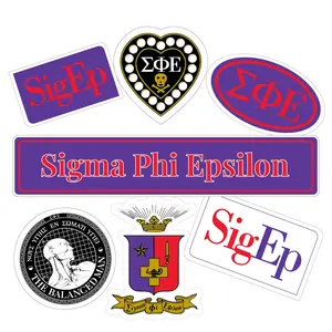 Sigma Phi Epsilon Fraternity Brand Focus Sticker Sheet
