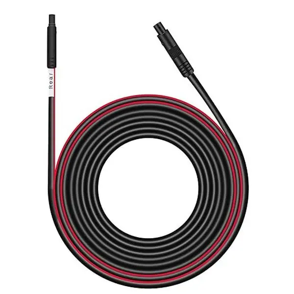 PRUVEEO Rearview Camera 18ft Extension Cable for D90/D90-4CH-MINI/J20/J30/H5 Dash Cam, Car Recorder Reverse Backup Camera Long Replacement Cable Cord Fit for Trucks/Cars/Bus