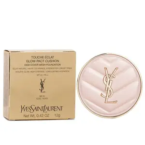 Yves Saint Laurent Touche Eclat Glow Pact Cushion High Cover Mesh Foundation - # BR20 Cool Ivory