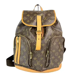 Pre-owned Louis Vuitton Leather Backpacks Bosphore Monogram Canvas Backpack