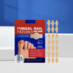 Nail Care Patches (21 Patches) for Gentle Softening of Nail Cuticles, Nourishing Treatment for Damaged Nails, Effective Nail Care Solution