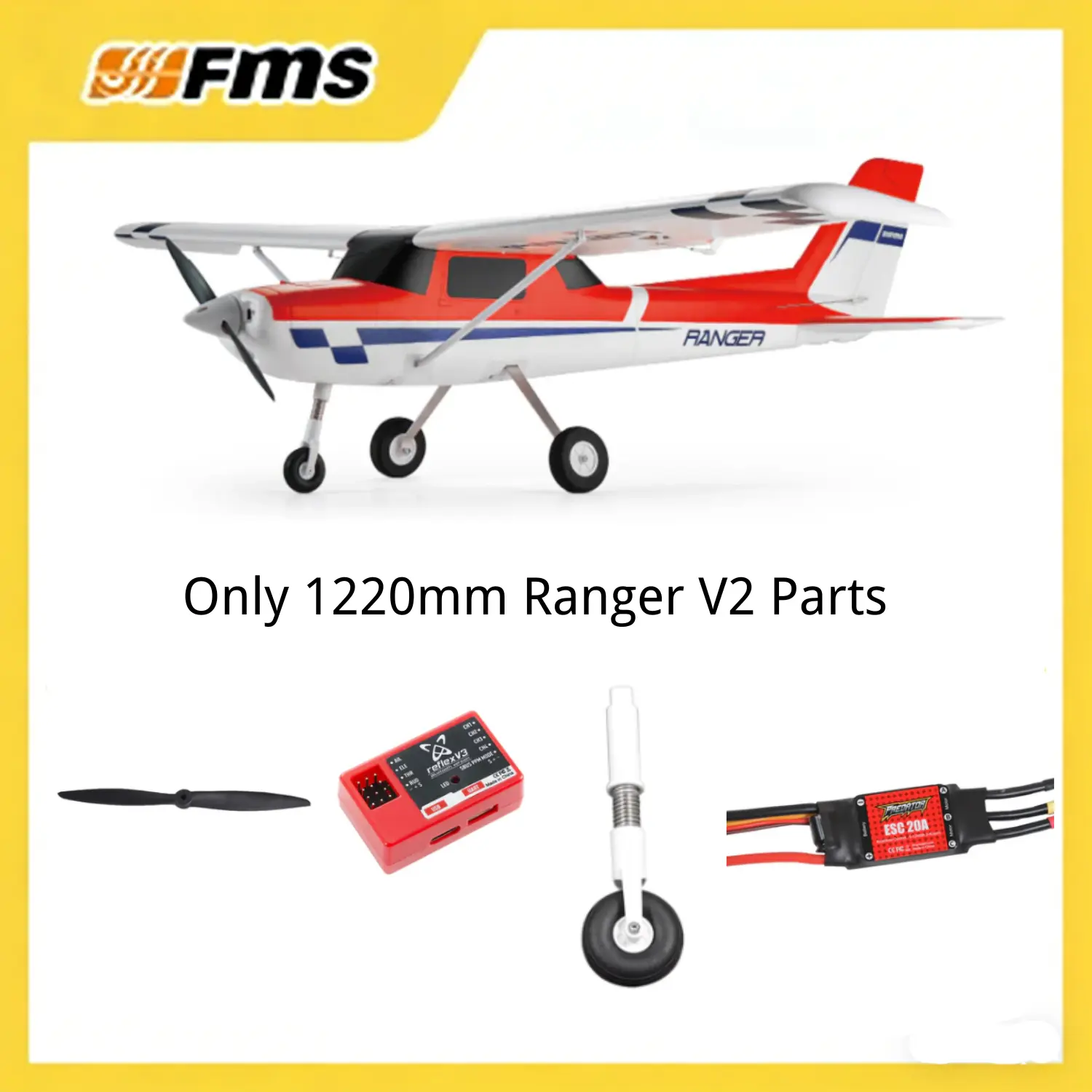 1220mm Ranger Parts（Not an Airplane)