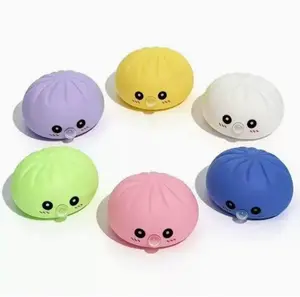 Small bun stress-relief toy that pops bubbles, a party gift