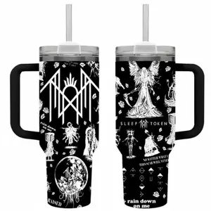 Vintage Sleep Token Music Tumbler 20oz/40oz Gifts, Sleep Token Band Tumbler, Gift For Fans