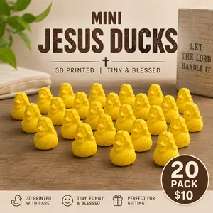20 Mini Jesus Ducks