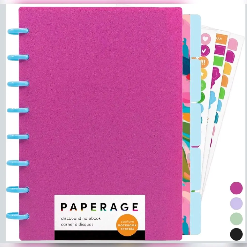 PAPERAGE Customizable Discbound Notebook