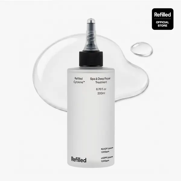 Refilled cADPR Hair Growth Treatment | Nourishing Scalp & Hair Care for Thin & Weak Hair | Lightweight Moisture Treatment with Cytokine & Biotin