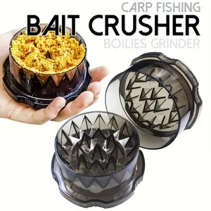 Reusable Carp Bait Grinder, Hard Lure Crusher, Fishing Gear, Durable Fish Feeder Tool, Efficient Grinding Machine for Anglers, Fishing Accessories