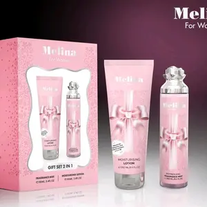 MELINA .set crema y splash..5set × 55.00