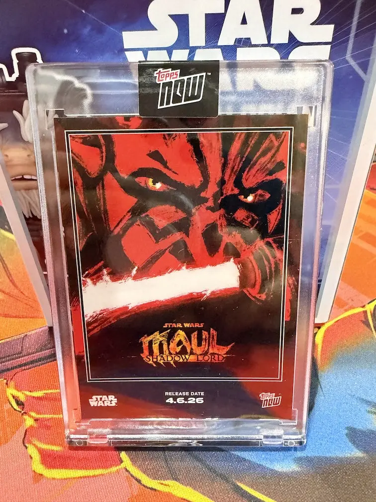 Topps Now Darth Maul Shadow Lord