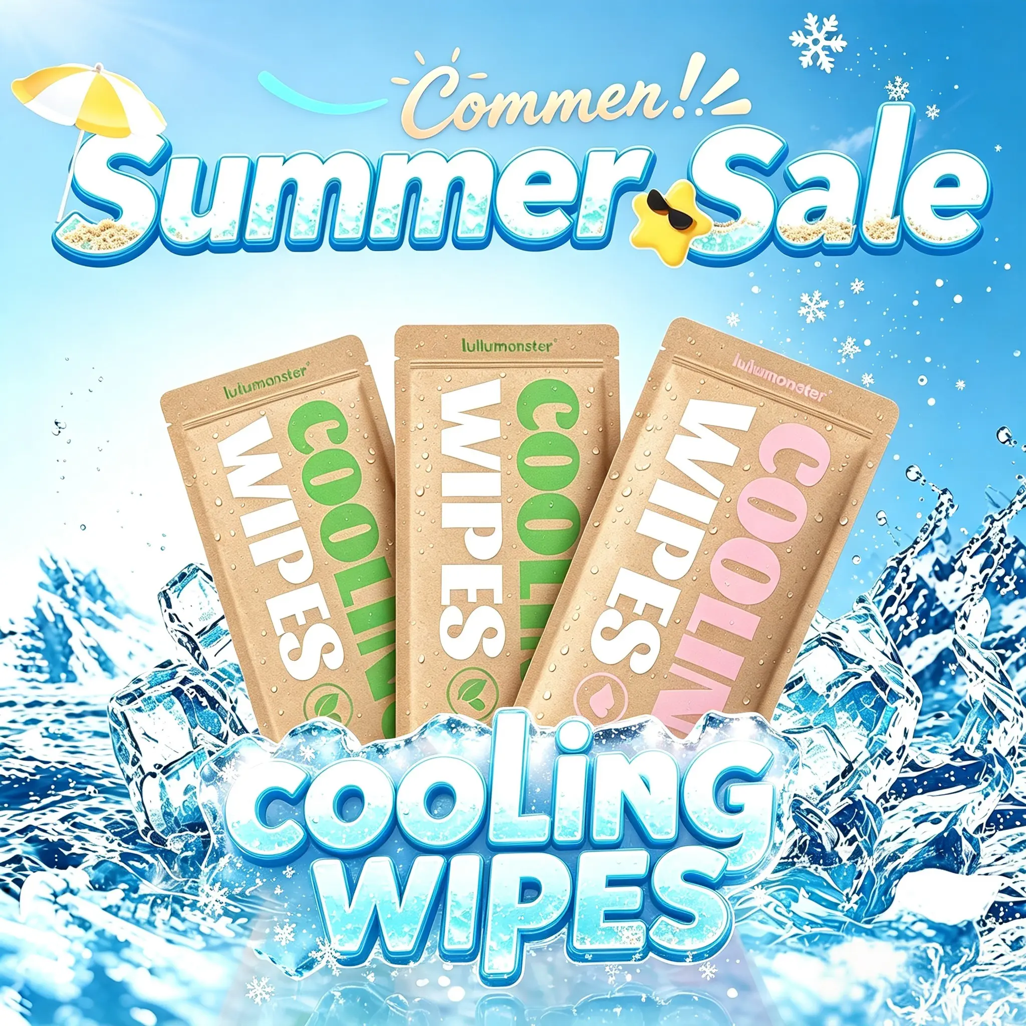 Cooling Towels & XL Menthol Cooling Wipes, Instant & Long Lasting Cooling Relief for Hot Weather & Summer Heat, Outdoor, Long Drives, Game day & Beach, tiktokshopsummersale,back to school,back to school haul