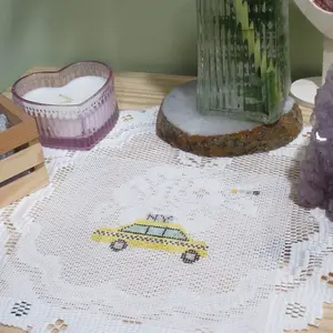 NY taxi 13-mesh needlepoint canvas