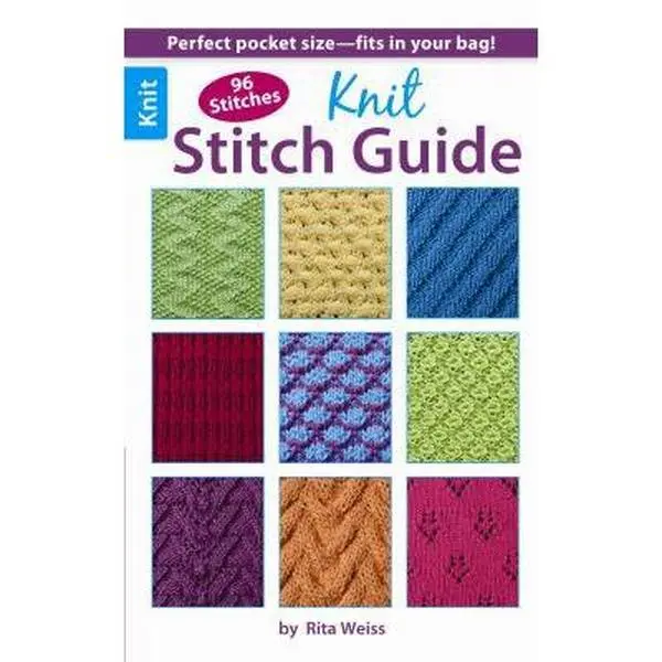 USED Book - Knit Stitch Guide: 96 Stitches by Leisure Arts (Paperback) - english