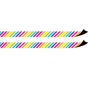 Brights 4Ever Stripes Magnetic Border, 24 Feet Per Pack, 2 Packs