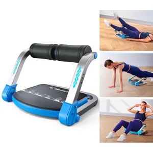 MERACH Ab Machine, Stomach Workout Equipment with 3 Resistance Levels and Auto-Rebound Feature, Sit-Up Equipment Supporting up to 330 LBS