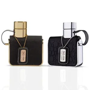 Tag Him Eau De Parfum Spray 100ml (3.4 OZ) & Tag Him Prestige Edition Eau de Toilette Spray 100ml (3.4 oz) By Armaf (Bundle)