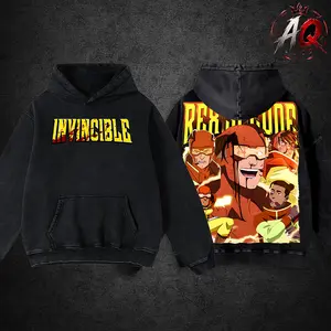Rex Splode Premium Cotton T-Shirt, Invincible Explosive Hero Graphic Tee, Animated Series Comic Shirt, Superhero Fans T-Shirt, Streetwear Graphic Tee, Gift For Invincible Fans