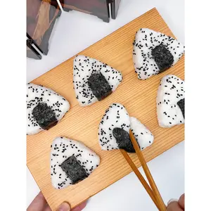 Japanese Onigiri Squishy Toy - Stress Relief Sushi Rice Squishy, Cute Design, Lightweight & Portable, Ideal for Gifting & Relaxation