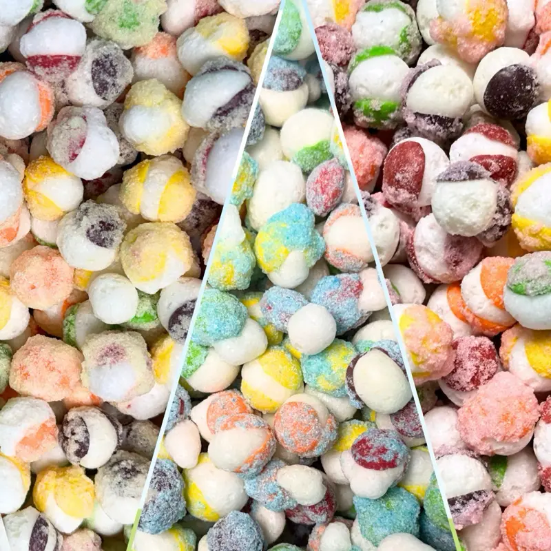 Freeze Dried EXOTIC Rainbow Busters - TikTok Viral - Crunchy Snacks - Astronaut Candy - VARIETY Bag OR BUNDLE - 2 AND 5 Ounce - Holiday Snack