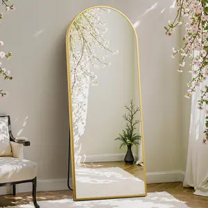 【Deal】Sweet Furniture S - Full Length Mirror Floor Mirror Standing Hanging or Leaning Wall standing mirror home decor, Upgraded Nano Glass