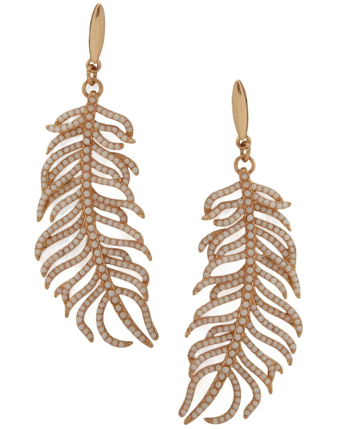 Lainey Wilson Women's Women'S Feather Earrings - 37G00120
