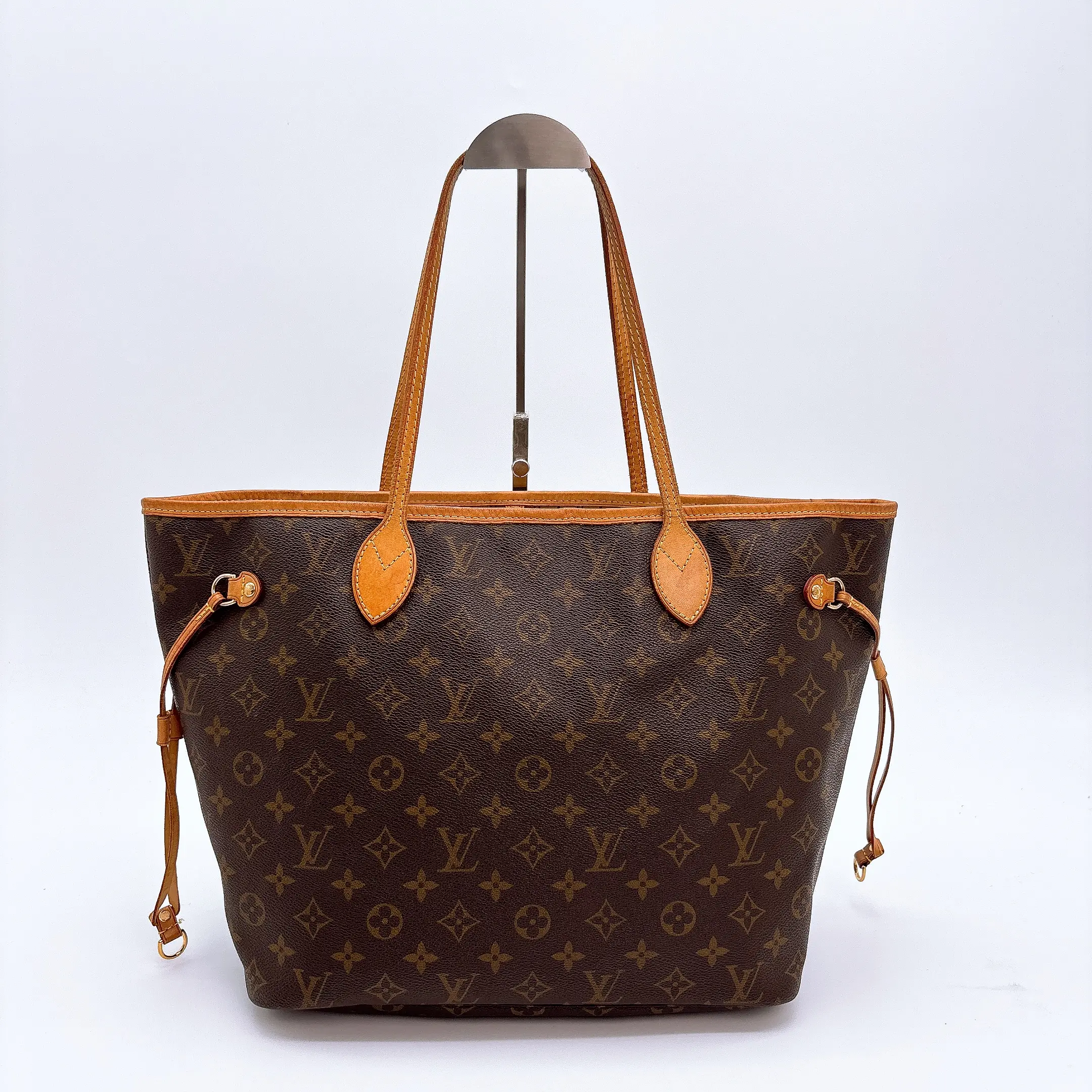 Pre-owned Louis Vuitton Canvas Tote bags Neverfull MM tote bag in the classic Monogram canvas