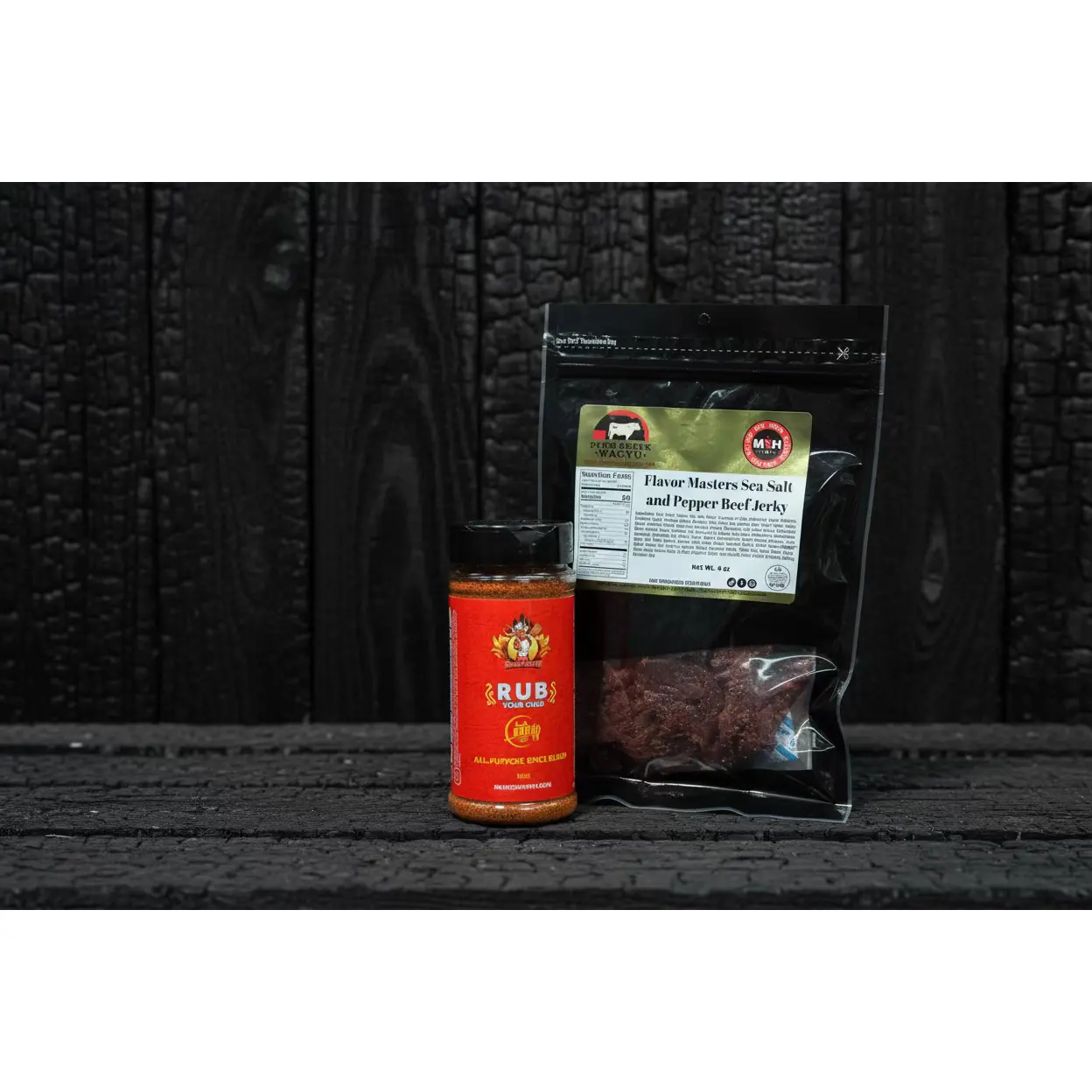WAGYU Sea Salt and Pepper Beef Jerky