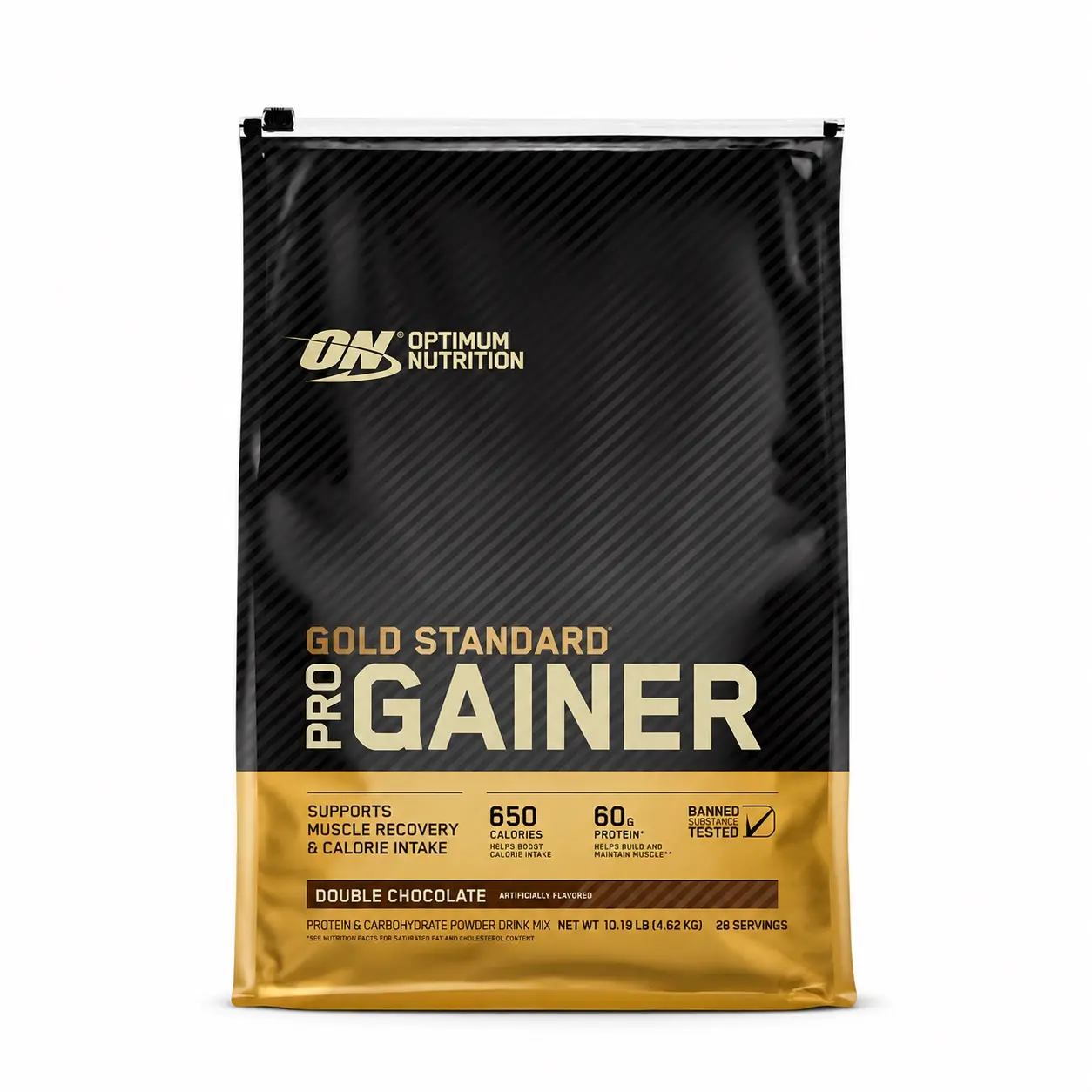 Optimum Nutrition Gold Standard Pro Gainer Double Chocolate 10.19 lb (4.62 kg) 28 Servings