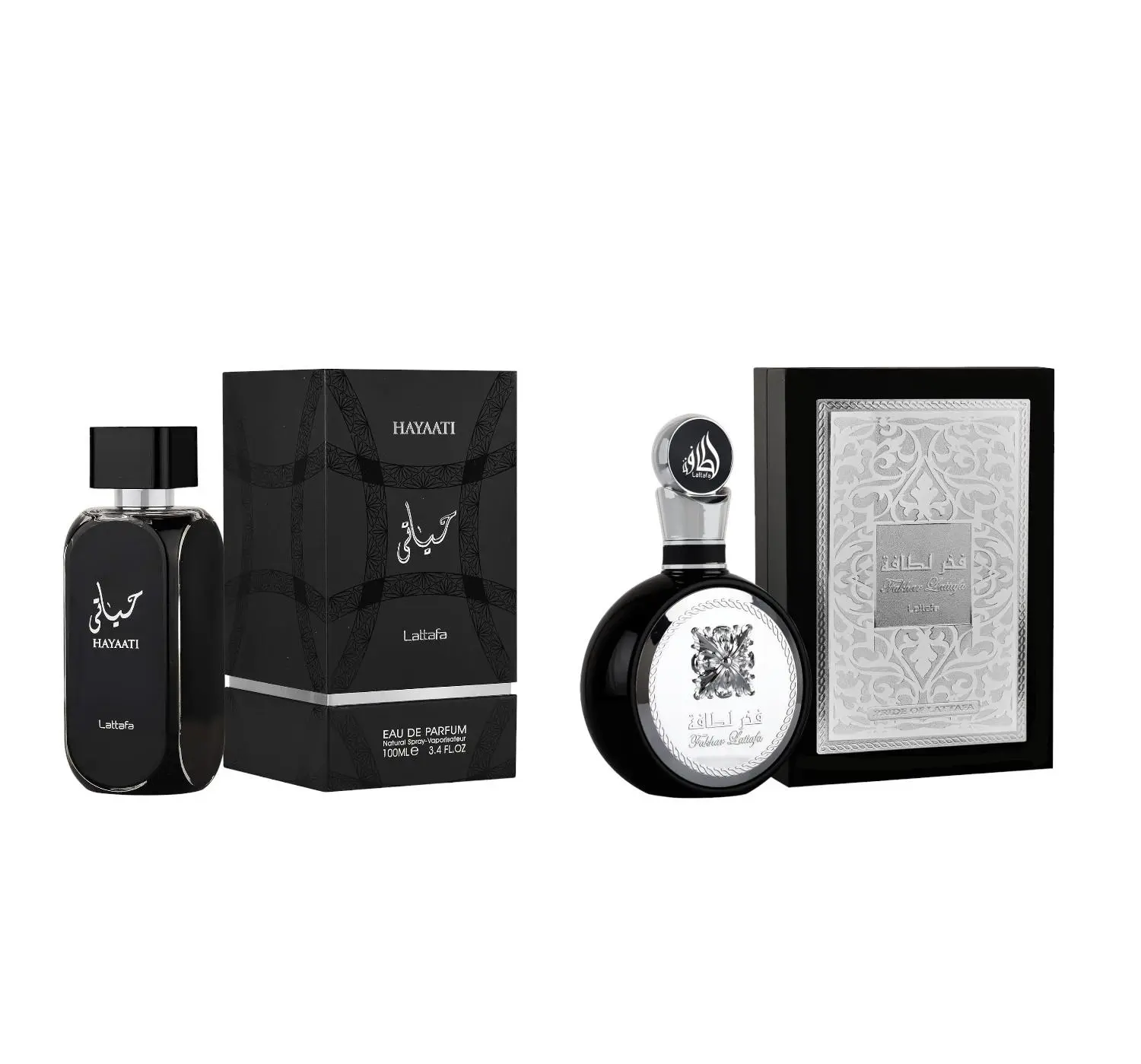Oudlash Bundle | Fakhar Man + Hayaati | Eau De Parfum | Men's Fragrances | 100 ML | Citrus - Floral & Spicy Notes