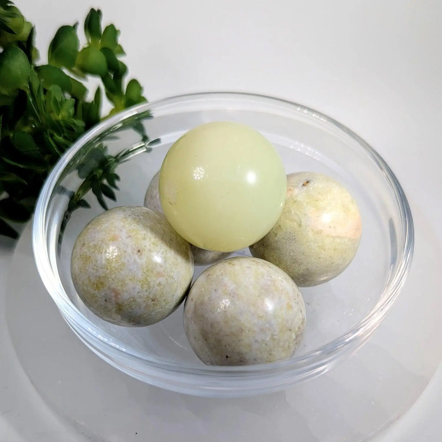 Jade Sphere, 1.1 inch Polished Gemstone Orb