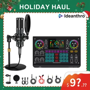 Ideanthro C200PRO-P15 Ultimate Streaming Kit with Dual-Mic Support & Live Voice Changing for Enhanced Audio Quality and Multi-Channel Streaming TikTokshopBlackFriday