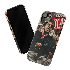 Scarface Vintage Phone Case Compatible with iPhone X, 11, 12, 13, 14, 15, 16 Series & Samsung Galaxy Series