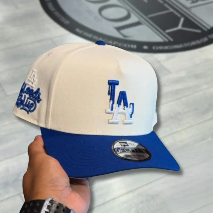 New Era MLB Flat Peak Snapback Hat – Premium 59FIFTY Adjustable Baseball Cap with NY Yankees & LA Dodgers Embroidery, Classic Urban Streetwear for Men, Women and Sports Enthusiasts