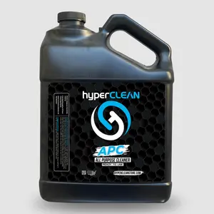 hyperCLEAN All Purpose Automobile Cleaner - Foam Cleaner Spray, 128oz Gal Dilutable Formula with Foaming Action, Car Detailing & Interior Care for Leather, Plastic, Vinyl Surfaces