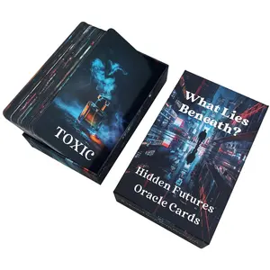 1 Box 56 Cards Spill The Beans Oracle Cards, Relationships Oracle Card, Life Oracle Deck, Oracle Cards Deck for Beginner, Revealing Secrets, Like Cheating, Betrayal, Haters, Party Card Game