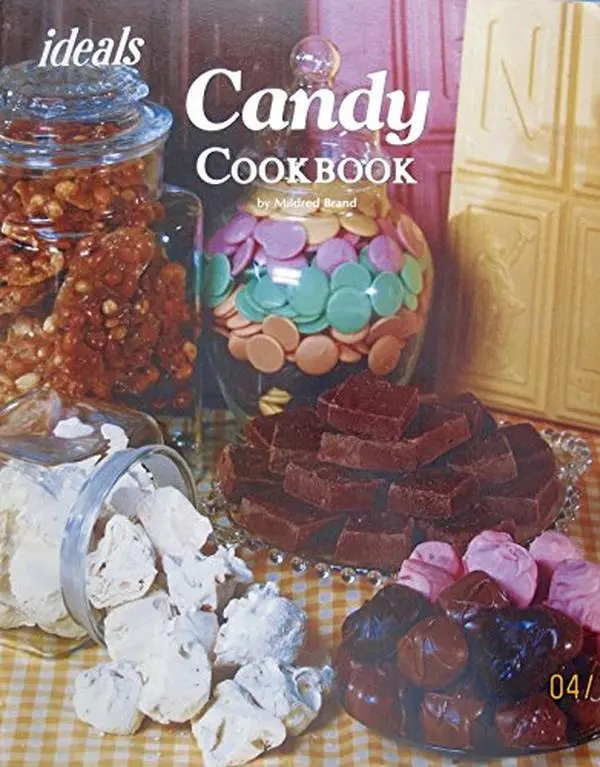 Used Mildred Brand Candy Cookbook - Soft Cover, Easy Recipe, Step-by-Step Directions, Glossary of Terms, Home Cooking, Chocolate Introduction - English Literature Book