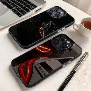 Car M-Mercedes Cool Phone Case For iPhone 17 Air 16 15 14 13 12 11 Pro Max Plus Anti Fall Black Matte Hard