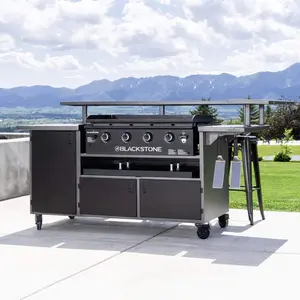 Blackstone 5 Person Chefs Table W/ 36" Omnivore Griddle Plate - 6023