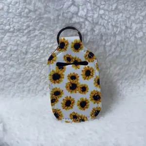 Hand sanitizer keychain