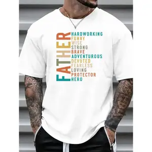 Trendy Father – Identity Statement Tee for Cool Dads