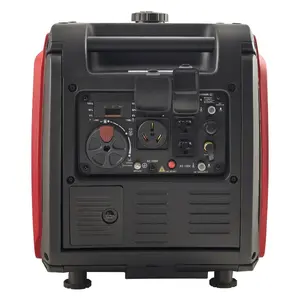 VEVOR Inverter Generator, 4200W Peak Watt Quiet Inverter Generator, Dual Fuel Inverters Generators for Home Outdoor, Gas LPG Powered, Stable Power, CO Sensor, RV Ready 8.3A Outlet, Long Run Time